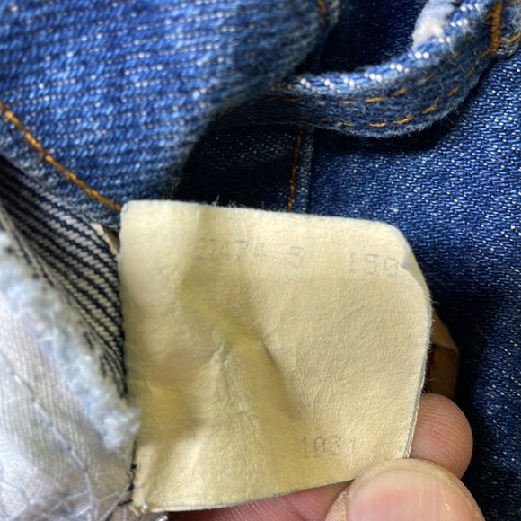 ⭐️Vtg 80’s Levi’s 517 orange tab Mens jeans EUC see measurements. Made in USA - Picture 6 of 8